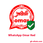 WhatsApp omar red logo