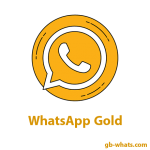 whatsapp gold logo